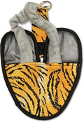 Hen Holster Premium Starter Kit - Bird Diaper, Wrap Around for Larger Pigeons, Small Breed Hens & Roosters - Leak-Proof, Comfortable Bird Harness with Sewn-in Liner & Hook & Loop Closure, XS, Tiger
