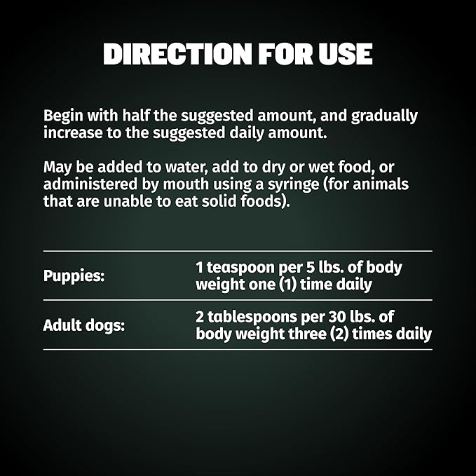 Bully Max Liquid Weight Gainer for Dogs – High Calorie Dog Supplement with Omega-3 & Whey Protein – 2-in-1 Multivitamin for Healthy Weight Gain – for Puppies & Adult Dogs – 16 oz