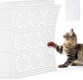 Uross Scat Mat for Cats -10PCS Deterrent Mat with Spikes Indoor Cat Repellent Mat Outdoor Scat Spikes Mat Indoor Cat Countertop Deterrent Keep Cats Off Counter