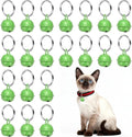 Cat Bells, Small Pet Copper Bells Collars Charm with Key Rings Loud Crisp Sound Anti-Lost Pendant Accessories