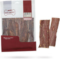 GigaBite Beef Esophagus Dog Treats - Natural Gullet Sticks for Dogs, High Protein Single Ingredient Dog Chews, Rawhide Free Dental Dog Treats for All Dog Breeds - Strips (6 Inch), Pack of 22