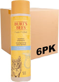 Burt's Bees for Pets Tearless Kitten Shampoo with Buttermilk, 99.3% Natural Origin Formulas, Pet Cleanser for Cats, Gentle Cat Wash for Itchy Skin, 6pk, 10 oz
