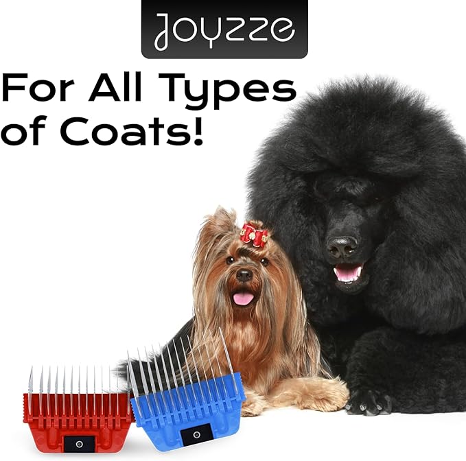 A Series Wide 19mm 3/4' Metal Comb, Dog Grooming Blades for Smooth Coat, Professional, Durable and Precise for Trimming and Finishing, Compatible with A Series Clippers