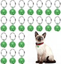 Cat Bells, Small Pet Copper Bells Collars Charm with Key Rings Loud Crisp Sound Anti-Lost Pendant Accessories