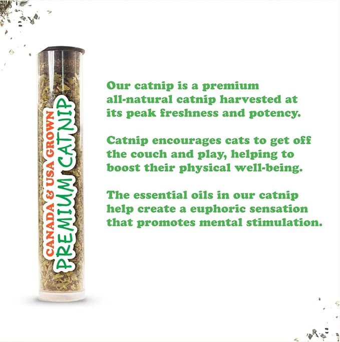 Meowijuana Refillable Cat Toys | Get Silly Trio - 3 Pack Catnip Toys | Includes Potent Hand Harvested Catnip Grown in North America | Promotes Play and Cat Health