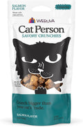 Cat Person, Salmon Savory Crunchies Cat Treats, 2oz Bag