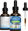 Pet Wellbeing Slippery Elm for Cats - Vet-Formulated Dual Digestive & Throat Support - Organic Pure Single Herb Extract - Holistic Soothing Cat Supplement - Liquid Formula 2 oz (59ml)