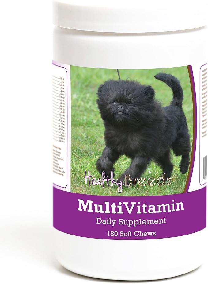 Healthy Breeds Affenpinscher Multivitamin Soft Chew for Dogs 180 Count