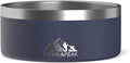 Hydrapeak Dog Bowl; Non Slip Stainless Steel; Water and Food Dish; Large Sized and Small Dogs; 32oz 64oz; Multiple Sizes; 4 Cup | Navy