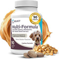 K9 Select Multi-Formula Dog Vitamins for Smaller Dogs - 10mg HMR Lignans, 1mg Melatonin, 20mg Milk Thistle - Helps Heart, Liver, Digestion, Skin & Coat Health, 90 Tablets, Peanut Butter Flavor