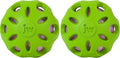 Petmate Crackle Heads Crackle Ball Crunchy Noise Chew Fetch Toy for Dogs Assorted Colors,Medium 3' Diameter,(Pack of 2)