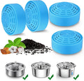 Cat Water Fountain Filters, Cat Fountain Replacement Filters for 2.0L/67oz Automatic Pet Water Dispenser,Pet Water Fountain Replacement Filters Package