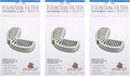 Pioneer Pet Replacement Filters for Ceramic & Stainless Steel Fountains, Raindrop Filters (9 Filters)