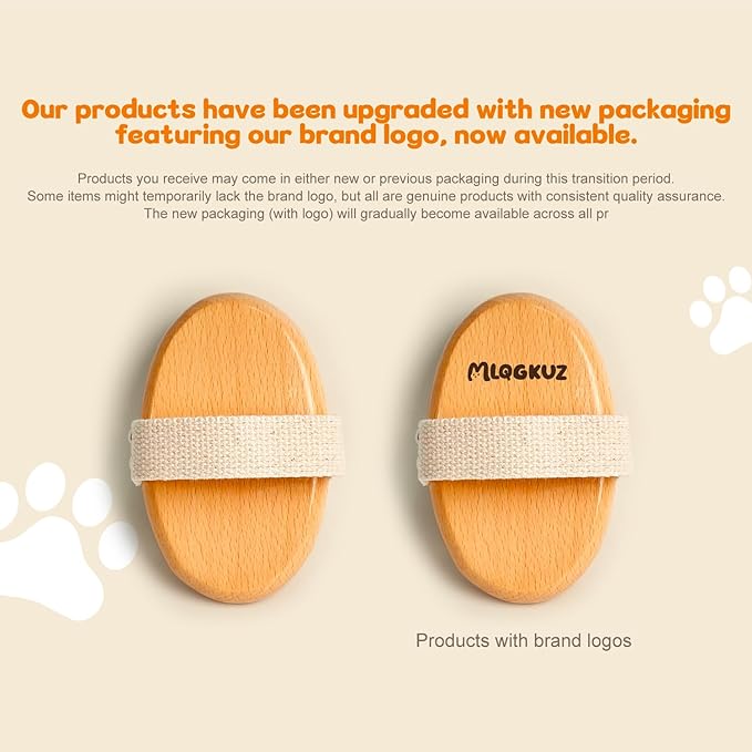Professional Dog Brush Boar Bristle for Short-Haired Dogs - Reduces Shedding, Non-Slip Grip, Gentle Grooming