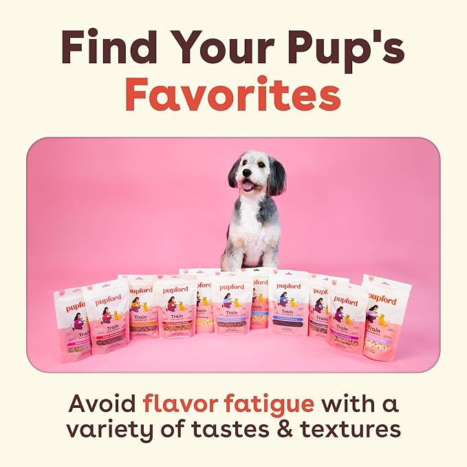 Pupford Freeze Dried Training Treats for Dogs & Puppies, 475+ Three Ingredient Bites (Beef Liver, 4 oz)