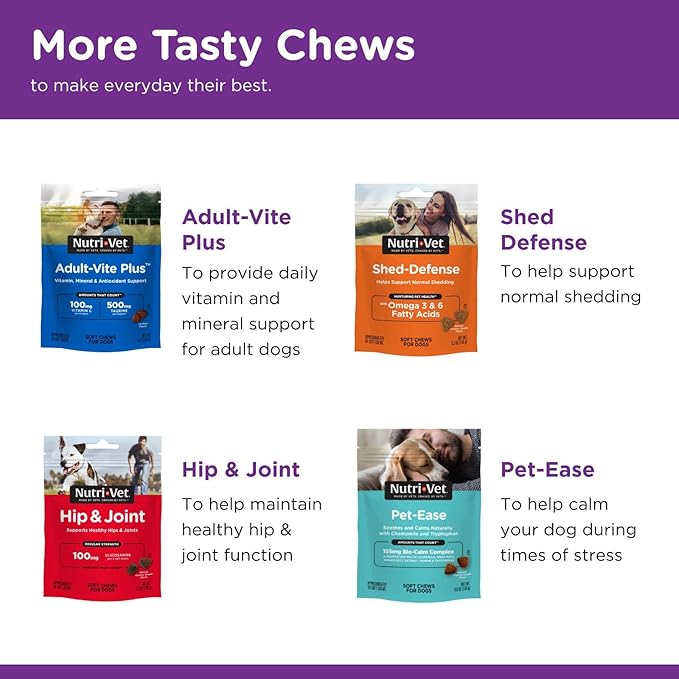 Nutri-Vet Bladder Control Supplement, Cranberry Supplement, Dog Products, Immune Support, Helps Dog Urinary Incontinence, Bladder Control Pills, Urinary Tract Health, Puppy Support, 90 Tablets