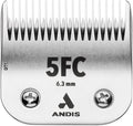 Andis 72635 CeramicEdge Carbon-Infused Steel Pet Clipper Blade, Size-5FC, 1/4-Inch Cut Length, Stainless Steel