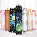 Mewaii Long Cat Plush 5 Sizes, 120% Extra Filling Giant Plushness Kids Body Pillow, Kawaii Cute Black Cat Stuffed Animals Plushies, Big Long Body Pillow Black Cat Plush Gift for Girls 36”