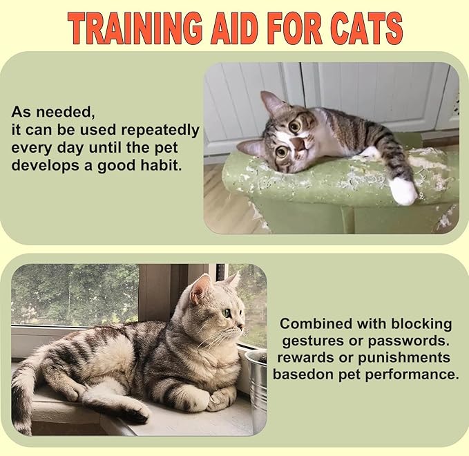 Cat Deterrent Spray 100% Natural Cat Spray Deterrent for Urine Marking & Scratching - Eco Friendly, Safe to Use Around Children and Pets, Safe for Use on Furniture and Fabric, Works Indoor & Outdoor