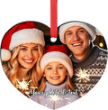 Personalized Christmas Ornaments 2026 - Custom Photo Ornament Customized Xmas Wood Ornament Gift for Christmas Tree Decoration