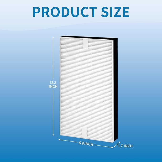 F1 Filter Replacement, Compatible with Filtrete C01 T02 Room Air Purifier FAP-C01-F1, FAP-C01BA-G1, FAP-T02-F1, FAP-T02WA-G1, FAP-ST02W and FAP-ST02N,4 Pack