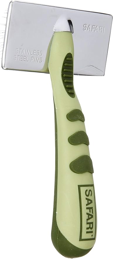 Coastal Pet Safari Dog Soft Slicker Brush - Dog Grooming Brush for Shedding - for Dogs with Short, Medium and Long Hair - Medium - 6.25" x 3.5"