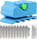 Cardboard Cutter for Cat Scratchers with 10pcs Blade, 3D Printed Kitten Shaped Cutter, DIY Cat Scratchers Cardboards Strip Tool, Cardboard Cutting Machinefor Cats Lovers