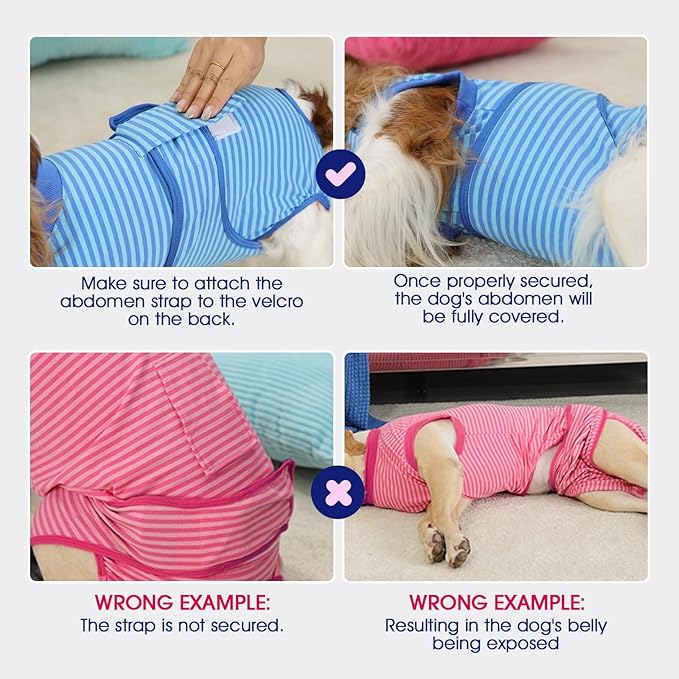 FUAMEY Dog Recovery Suit Male,Dogs Surgery Neuter Suits Puppy Spay Shirts for Female Protect Dog's Skin Anti Licking Abdominal Wounds Doggie Onesie Pet Bodysuit Alternative to Cone Grey Camouflage XS
