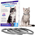 4 Pack Calming Collars for Cats - 60 Days Anxiety & Stress Relief, Adjustable Pheromones for Continuous Calming