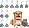 Cat Bell, Small Matte Pet Copper Bell Collars Charm with Lobster Buckle Loud Crisp Sound Anti-Lost Pendant Accessory