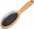 KylePet Dog Cat Brush, Pet Brushes for Dogs Pet Slicker Brush with Bamboo Handle for Dogs and Cats Long Hair Pets Grooming Comb for Removing Shedding