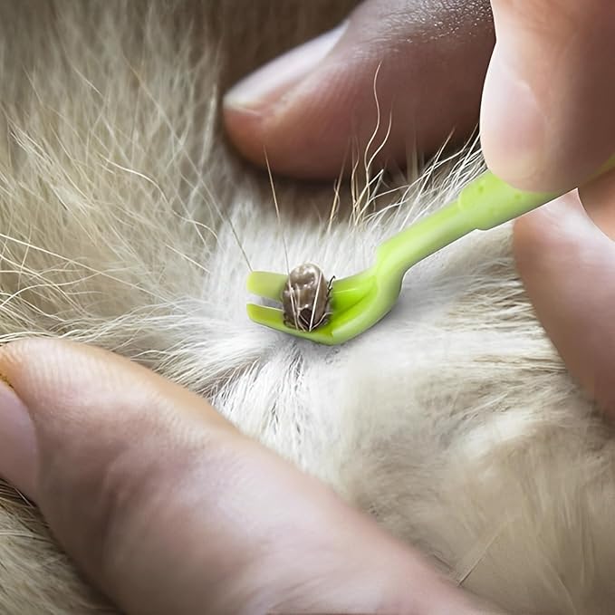 Tick Remover Tool - Safe & Easy Tick Remover for Humans and Pets - Effective Tick Remover for Cats and Dogs - Small to XL Tick Removal Tool for Dogs - Twist & Pull Tick Removal Kit (Set of 5)