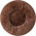 Donut Style Cat Beds for Indoor Cats Fluffy Plush Soft Small Dog Bed Faux Fur Small Pet Bed Non Slip Bottom Indoor for Puppy and Kitten Comfort Support Rabbit Pillow for 2.5KG