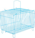 Toyvian Travel Parrot Cage Portable Metal Bird Carrier for Parakeets and Cockatiels Breathable Wire Structure for Enhanced Airflow for Outdoor Use