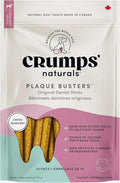 Crumps' Naturals Original Plaque Busters, 7"- 10 Pack, (Product Packaging May Vary)