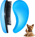 Small Dog Brush- Grooming Tool for Teddy, Yorkies, Maltese, Shih Tzu, Chihuahua - Puppy Hair Brush (Blue)