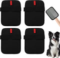 braxan 4 Pcs Electrostatic Pet Hair Removal Gloves, Reusable Pet Cat Dog Electrostatic pet Hair Remover for Couch, Furniture, Carpet, Curtain, Double-Sided Grooming Gloves