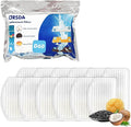 ORSDA Cat Water Fountain Filters, Carbon and Resin Filters ONLY for 100oz/3L Automatic Pet Fountain Dog Water Dispenser, 3 Triple Filtration System（12 Pcs）