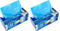 Fresh Step Jumbo Drawstring Cat Litter Box Liners,Scented Heavy Duty Kitty Litter Bags for X-Large Oval or Rectangle Pans,Helps Contain Mess for Easy Lift Out Cleanup,36 x 19 in,7 Count (Pack of 2)