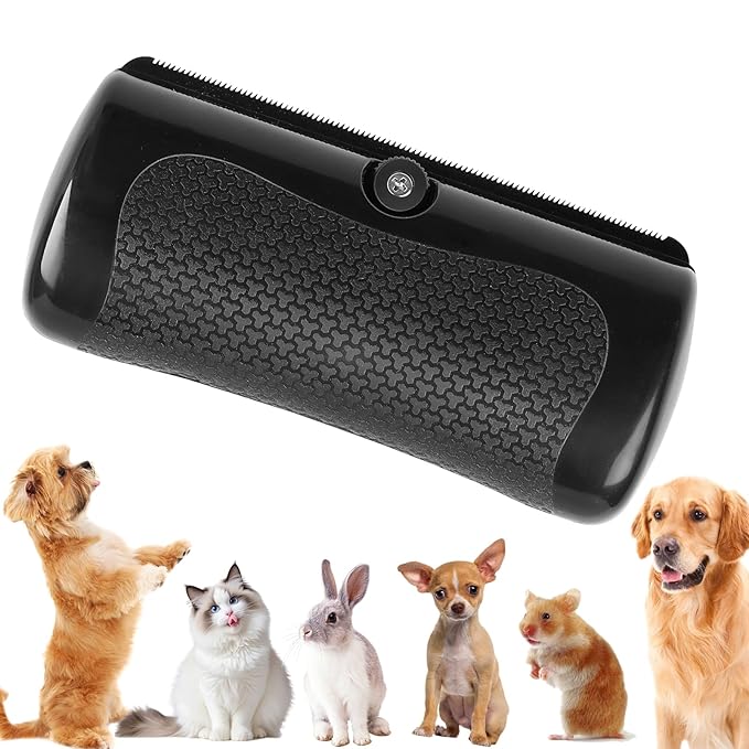 Groompro Deshedding Brush, Deshedding Brush for Pets, Deshedding Dog Brush for Cats, Dogs, Horses, Easy Hair Removal Tool