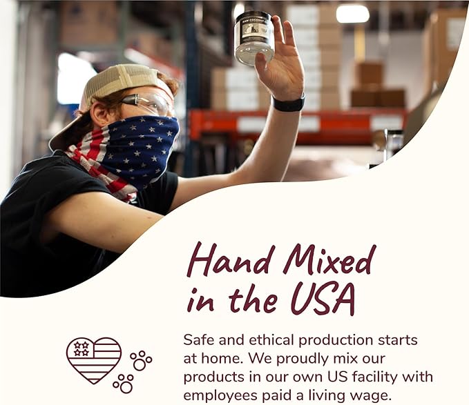 kin+kind Hip and Joint Supplement for Dogs & Cats – Vet Formulated Natural Joint Support with Organic Turmeric, Black Pepper & Coconut – Dog Essentials & Cat Essentials – Made in USA – 8 oz (Large)