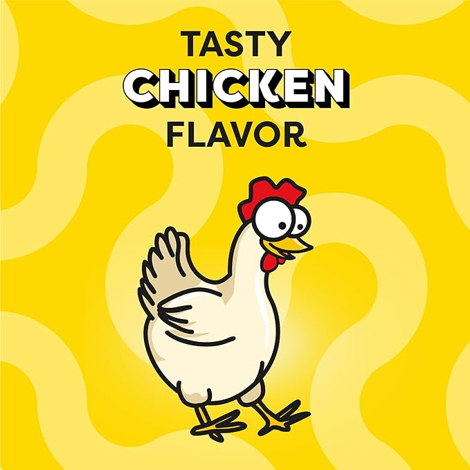 Temptations Meaty Bites Savory and Soft Cat Treats, Chicken Flavor, 4.12 oz. Pouch
