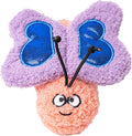 Interactive Catnip Cat Plush Toy, Insect Theme, 5'', for All Breed Size Cats (Butterfly)