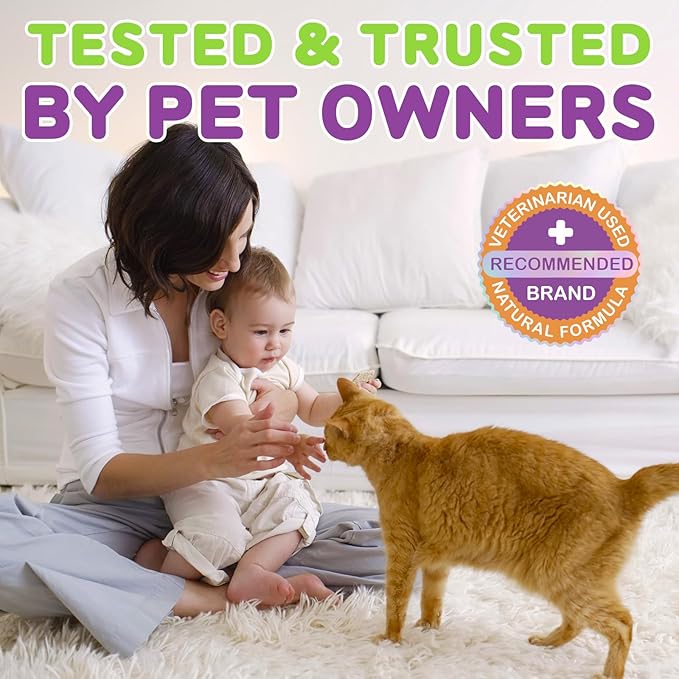 L-Lysine Drops for Cats 60ml - Natural Support for Eye & Respiratory Health | Chicken Flavor | Grain-Free & Gluten-Free | with Herbal Extracts & Vitamins | for Tear Stains & Sneezing