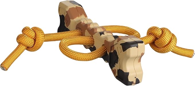 Browning Pet Training Tools, Durable Dog Toys for Tug and Fetch, Bone Tugger (Camo), One Size