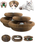 2 Pack Kitty Kurlzs Cat Scratcher Toy, Magnet Kitty-Curls Twisty Paws Cat Toy, 2026 Upgrade KittyKurls Cat Scratcher with Play Balls, Twisty Paws Cat Toy for Indoor Cats