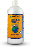 earthbath, Oatmeal & Aloe Dog Shampoo - Oatmeal Shampoo for Dogs, Itchy, Dry Skin Relief, Dog Wash, Made in USA, Cruelty Free Pet Shampoos - Vanilla & Almond, 32 Oz (1 Pack)