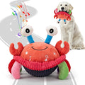 BABORUI Interactive Dog Toys Crab, Jumping Squeaky Dog Toys with Recording and Music Modes, Rechargeable Moving Dog Chew Toys for Small/Medium/Large Dogs to Keep Them Busy(Crab)