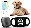 Pet Tracker for Dogs, Dog Tracker Smart Pet Location Tracker with Holder, Smart Item Finder, MFi Certificated Dog Tracking Device, No Monthly Fee, Works with Find My(iOS Only) (Black Case)