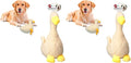 SPOT 13in Vermont Style Fleece Duck Dog Toy – Soft Plush Squeaky Comfort Toy for Medium & Large Dogs and Puppies – No Plastic Parts – Safe for Light Chewers – Calming & Cuddly Indoor Pet Toy